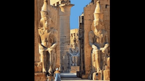 De Hurghada : Luxor Visite guidée privée d’une journée avec déjeuner