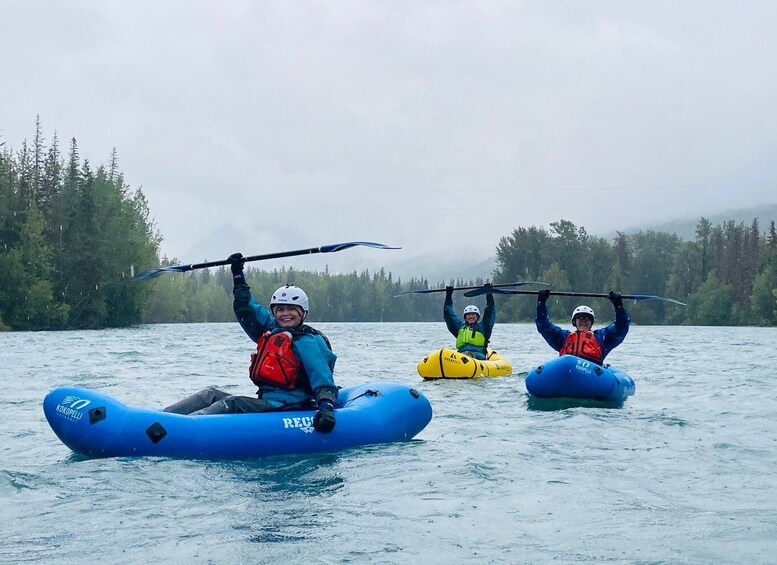 Picture 8 for Activity From Seward: Kenai River Guided Packrafting Trip with Gear