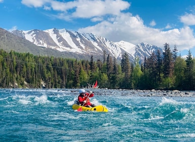 Packrafting Kenai River - Seward Departure