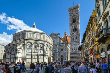 Firenze: Giotton kellotapuli: Duomo, Baptisterio, Giotton kellotorni