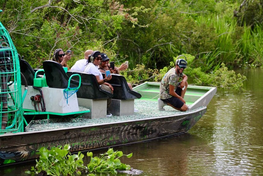 Picture 9 for Activity New Orleans: 10 Passenger Airboat Swamp Tour