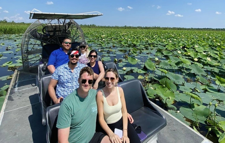 New Orleans: 10 Passenger Airboat Swamp Tour