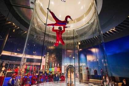 Basingstoke: Indoor Skydiving ervaring met 2 'vluchten