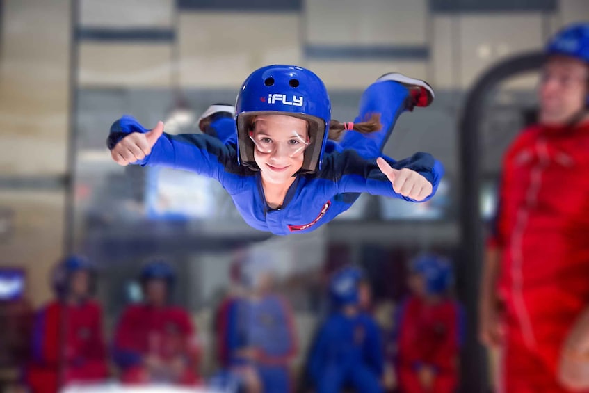 Picture 6 for Activity Basingstoke: Indoor Skydiving Experience with 2 'Flights'