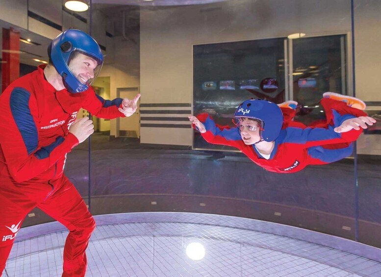 Picture 4 for Activity Basingstoke: Indoor Skydiving Experience with 2 'Flights'