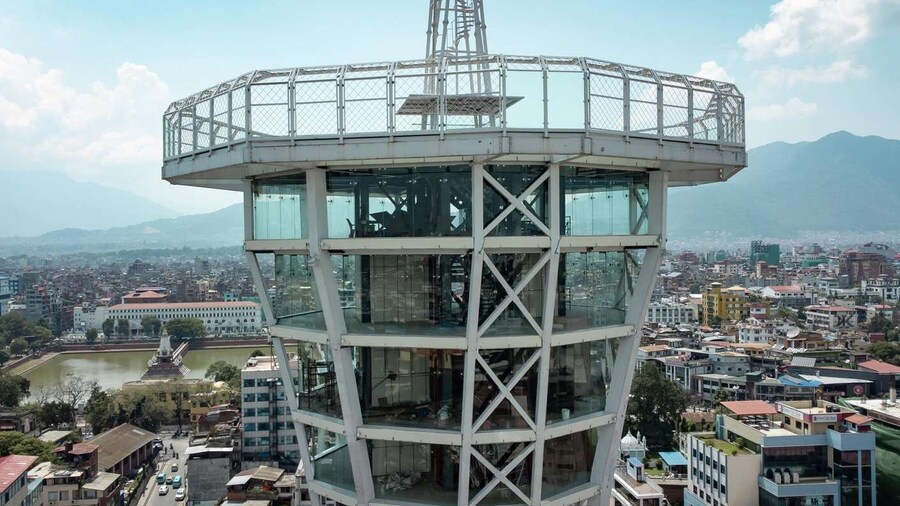 Kathmandu: Observation Deck in Capital