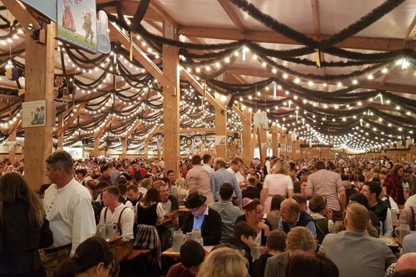 Picture 4 for Activity Munich: Oktoberfest Ticket with Reserved Seats, Food & Beer