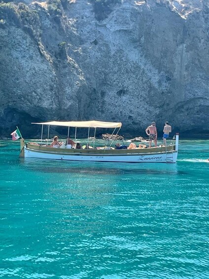 Picture 3 for Activity Ponza: Boat Excursion on Board "Zannone 1954"