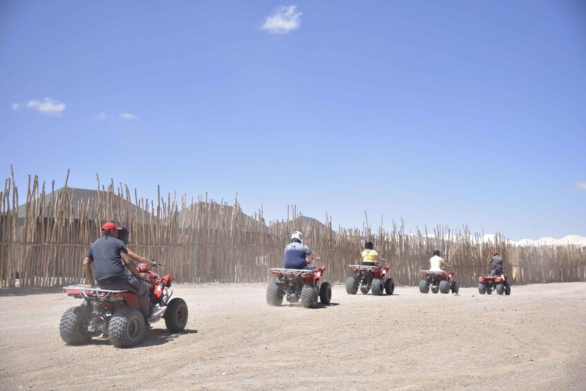 Agafay Desert Quad Biking & Camel Ride with Evening Dinner