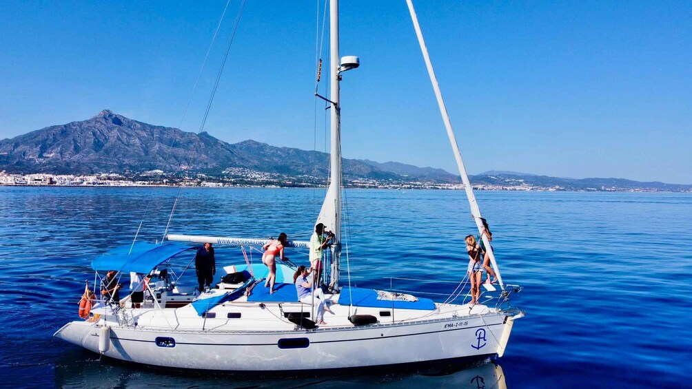 Picture 11 for Activity Marbella: Puerto Banús Private Sailing Cruise with Drinks