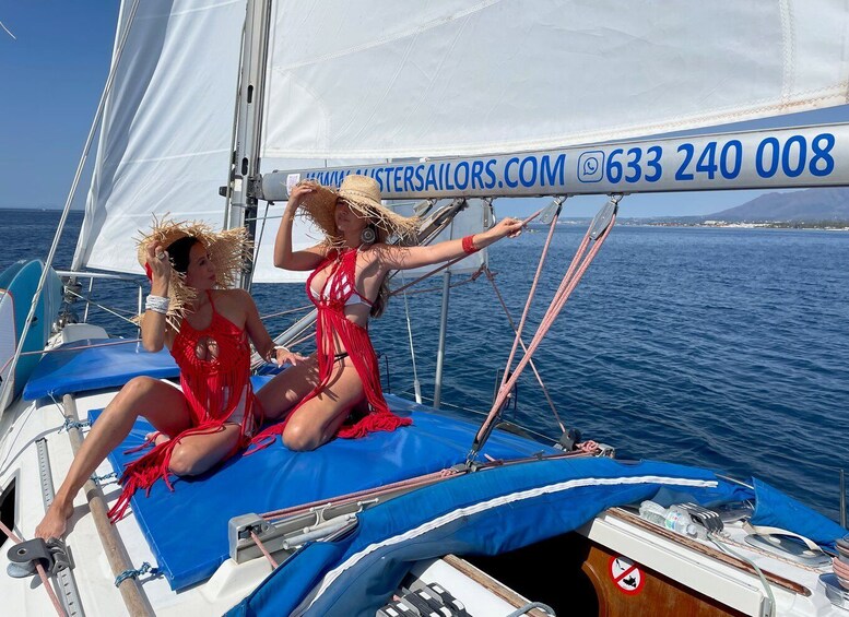 Picture 13 for Activity Marbella: Puerto Banús Private Sailing Cruise with Drinks