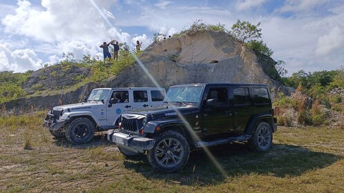 Cozumel : Grottes privées et ruines Tour avec déjeuner mexicain