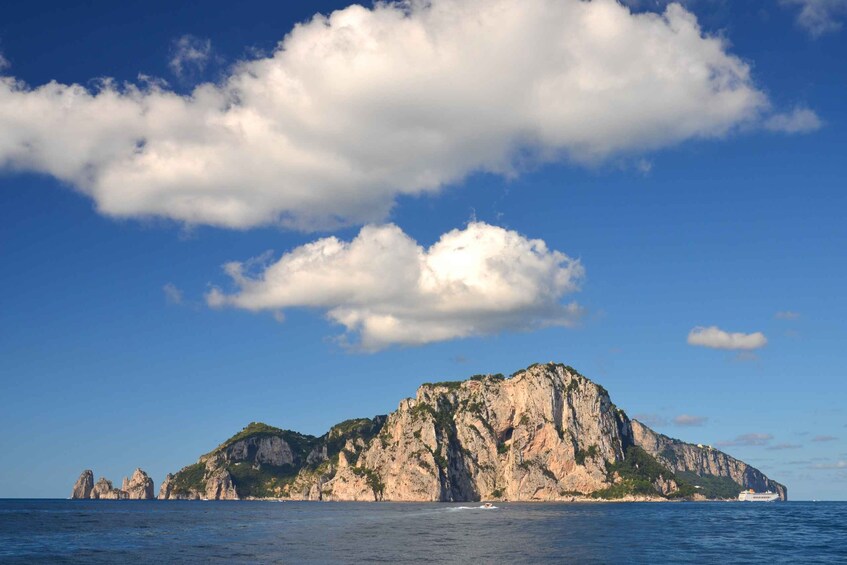 From Capri: Capri Island and Nerano Private Boat Tour