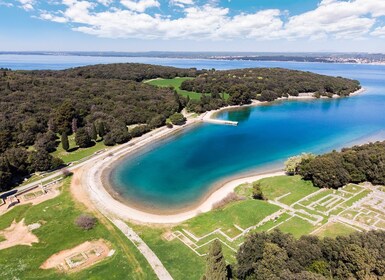 Pula: Brijuni National Park Cruise, Lunch and Fažana Beach