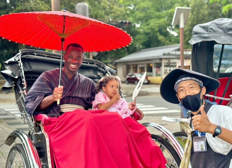 Nara: Cultural Heritage Tour by Rickshaw