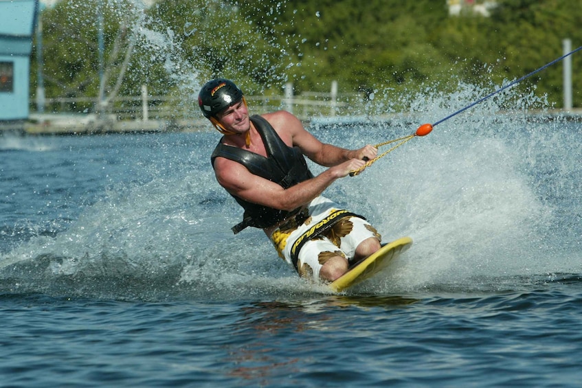 Knee Boarding in Mount Lavinia