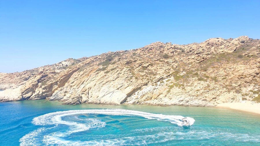 From Milopotas: Ios Island Scenic Snorkeling Cruise