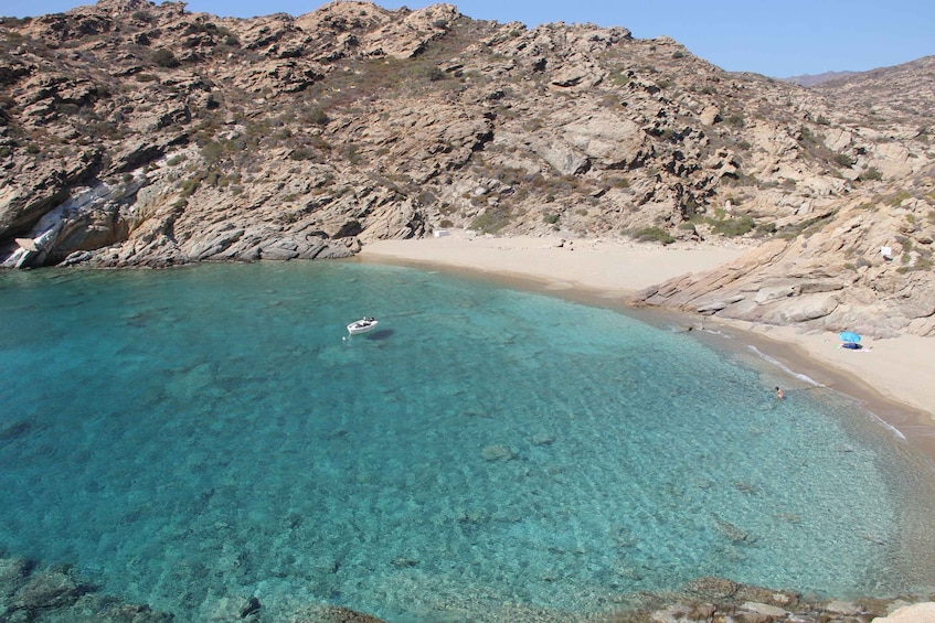 Picture 2 for Activity From Milopotas: Ios Island Scenic Snorkeling Cruise