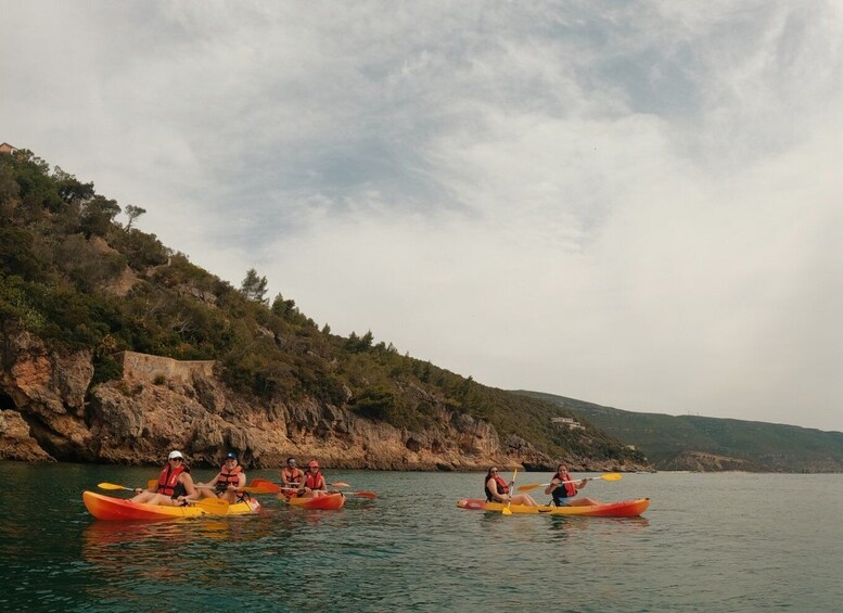 Picture 5 for Activity Arrábida: Kayak & Wild Beach Snorkeling with Pickup Option