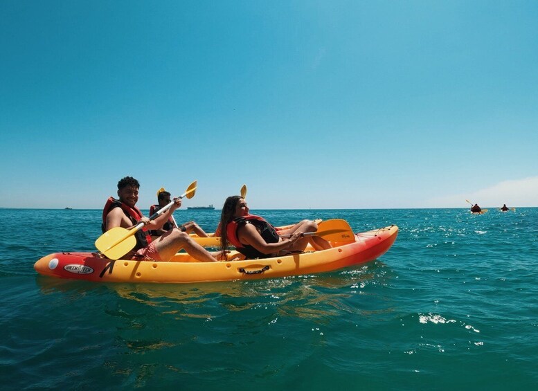 Picture 9 for Activity Arrábida: Kayak & Wild Beach Snorkeling with Pickup Option