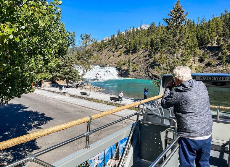 Picture 5 for Activity Lake Louise: Double Decker Shuttle to Moraine & Lake Louise