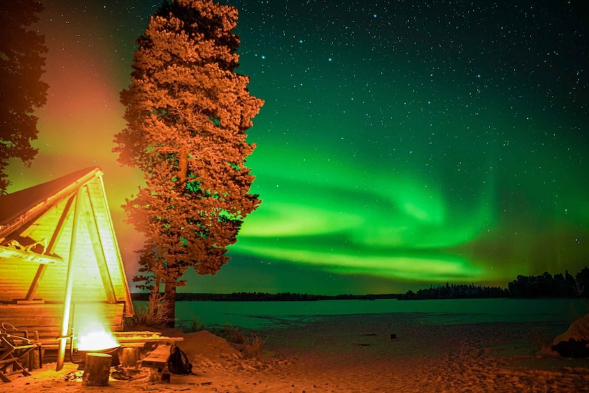 Picture 5 for Activity Rovaniemi: Night Sky lappish Barbecue