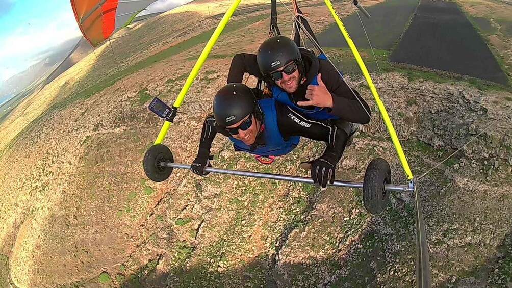 Picture 2 for Activity Lanzarote Hang Gliding Tandem Flights