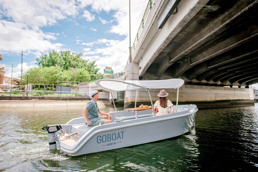 Picture 2 for Activity Brisbane: Electric Picnic Boat Rental from Breakfast Creek