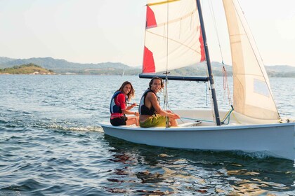 Dinghy Sailing Lesson in Menorca