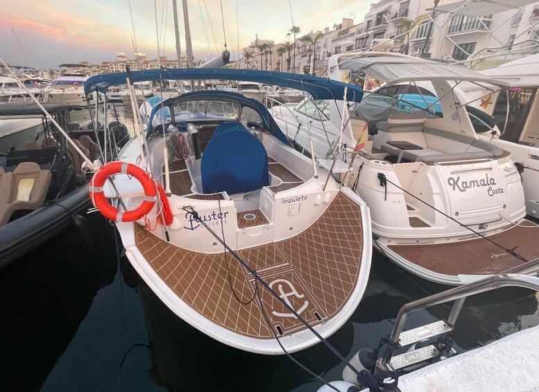 Picture 7 for Activity From Marbella: Private and Group Sailboat Cruise & Drinks