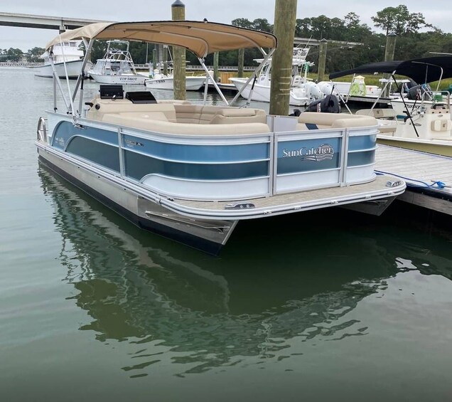 Hilton Head Island: Pontoon Boat Rental