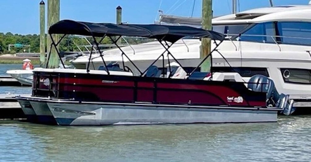 Picture 7 for Activity Hilton Head Island: Pontoon Boat Rental