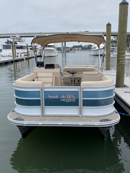 Picture 3 for Activity Hilton Head Island: Pontoon Boat Rental