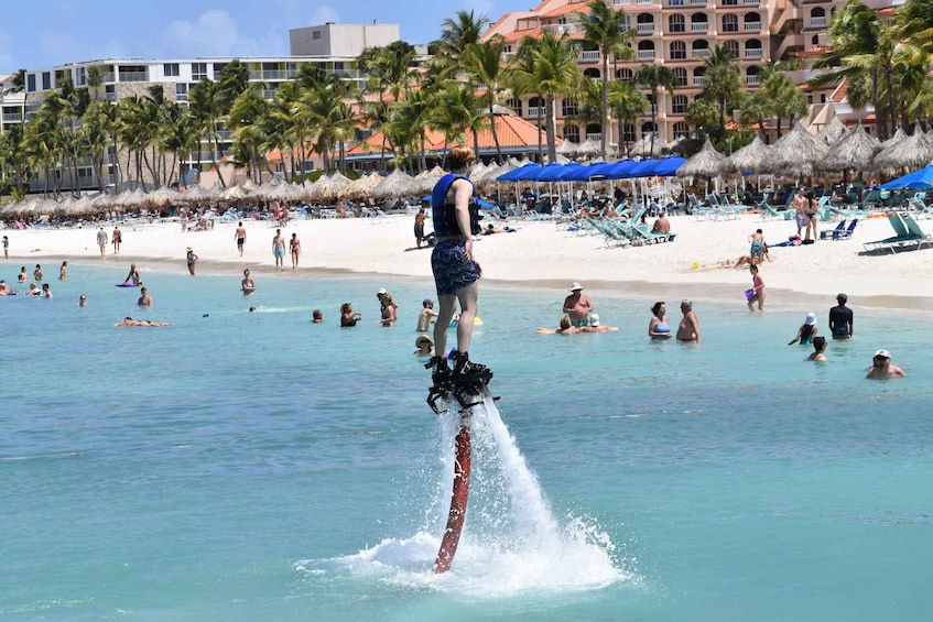 Picture 4 for Activity Noord: Flyboarding over The Caribbean Experience Ticket