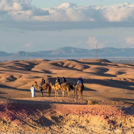 Picture 3 for Activity Marrakech: Agafay Desert Dinner Show with Sunset Camel Ride