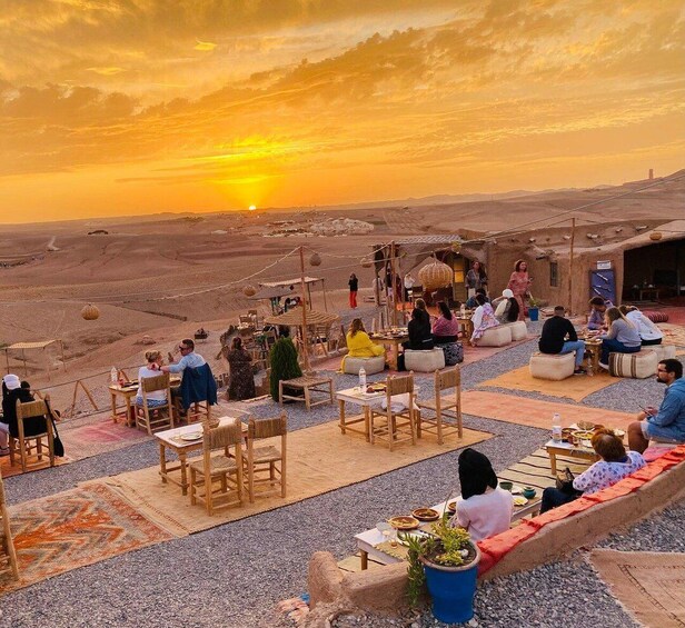 Picture 28 for Activity Marrakech: Agafay Desert Dinner Show with Sunset Camel Ride