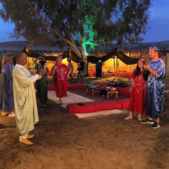 Picture 24 for Activity Marrakech: Agafay Desert Dinner Show with Sunset Camel Ride