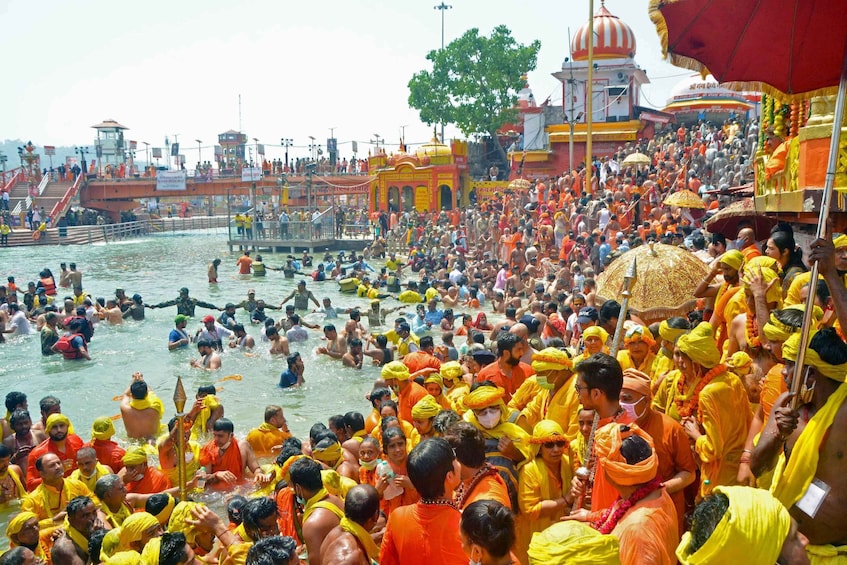 Picture 14 for Activity From Delhi: Private Guided Day Trip to Haridwar & Rishikesh