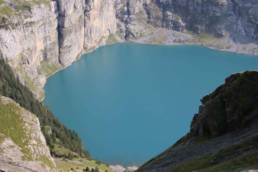 Picture 22 for Activity Interlaken: Private Hiking Tour Oeschinen Lake & Blue Lake