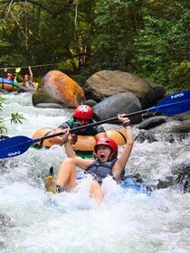 Cascada de La Leona y Tubing en Río de Aguas Blancas