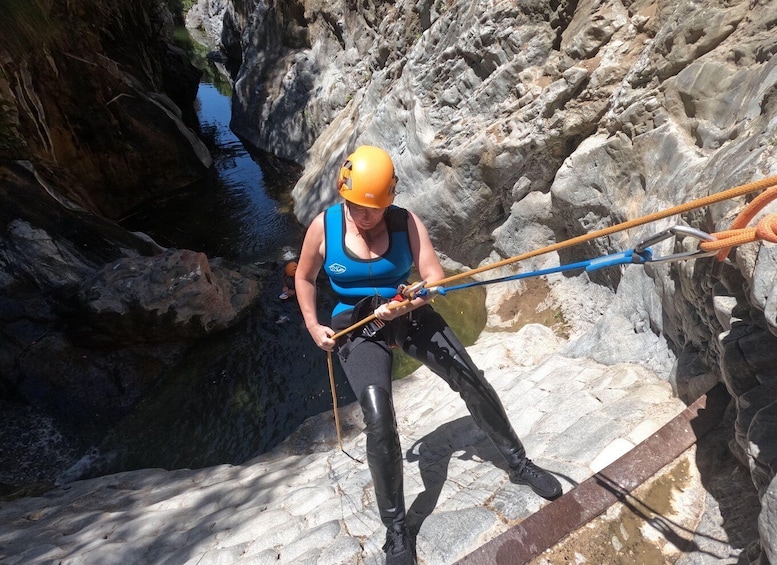 Picture 3 for Activity From Estepona: Guadalmina River Guided Canyoning Adventure