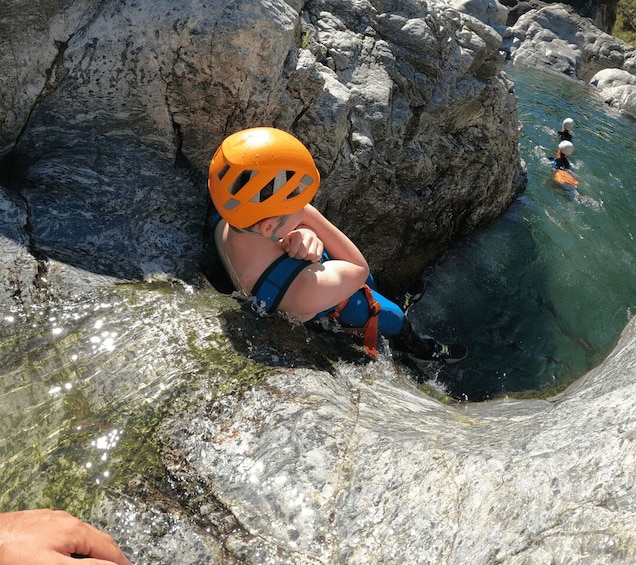 Picture 5 for Activity From Estepona: Guadalmina River Guided Canyoning Adventure