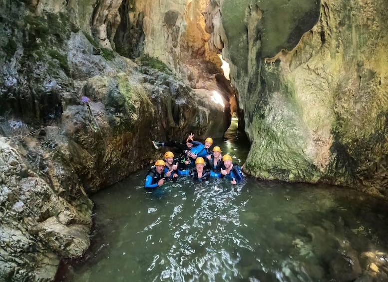 Picture 2 for Activity From Estepona: Guadalmina River Guided Canyoning Adventure