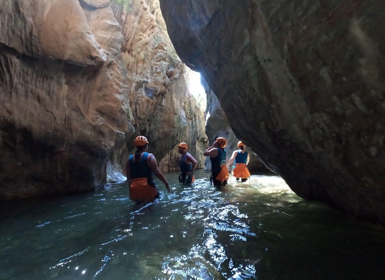 Picture 5 for Activity From Estepona: Guadalmina River Guided Canyoning Adventure