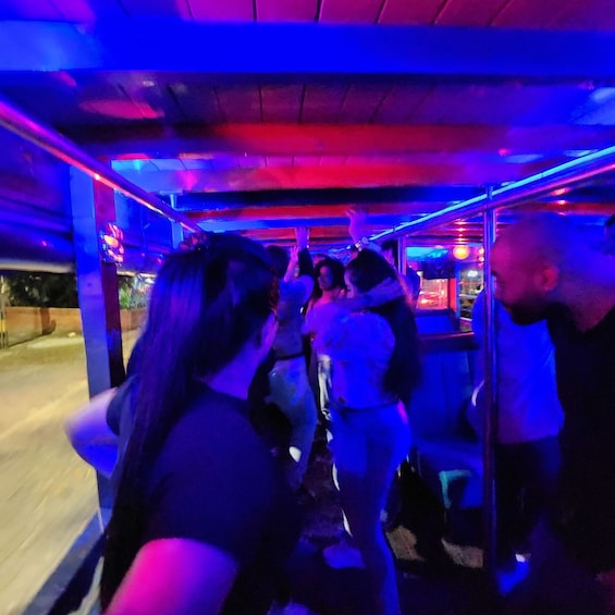 Picture 6 for Activity Medellin: Party Bus with DJ & Street Food Tastings