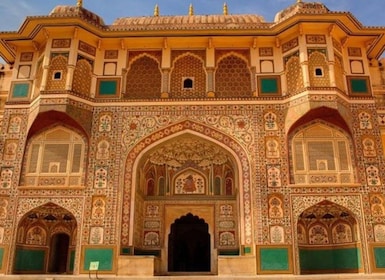 Jaipur Tour am selben Tag von Agra aus mit Transport und Reiseführer