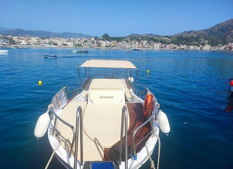 Picture 1 for Activity Giardini Naxos Taormina: tour on boat white lotus