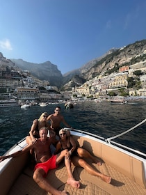 From Sorrento: Amalfi Coast Private Boat Tour with Skipper