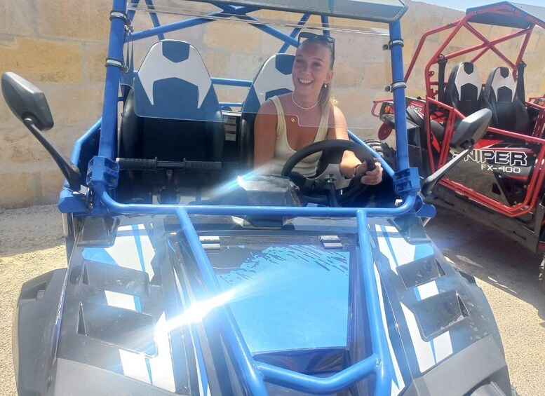 Malta: Gozo Full-Day Buggy Tour with Lunch and Boat Ride