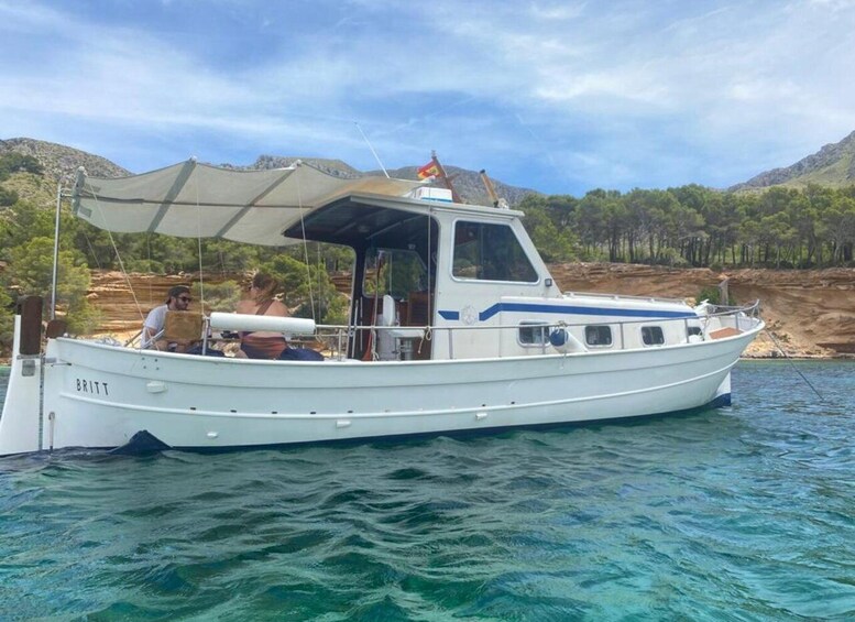 Picture 5 for Activity Alcudia: Traditional Wooden Boat Trip with Snorkeling